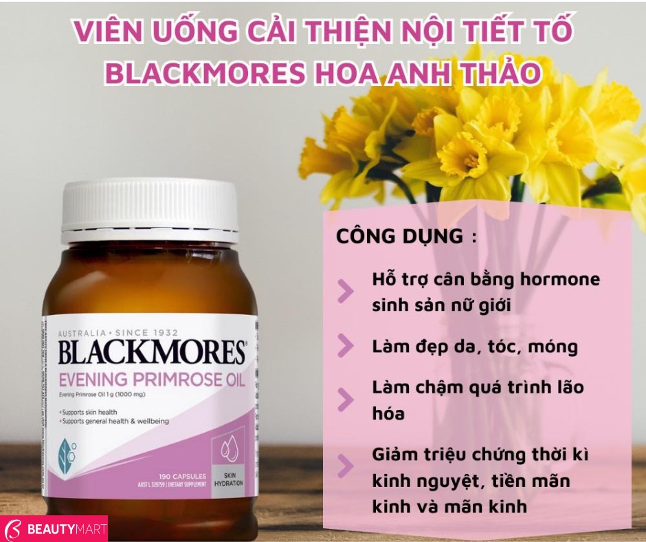 Tinh Dầu Hoa Anh Thảo Có Tác Dụng Gì? Uống Đúng Cách Để Khỏe Đẹp Từ Trong Ra Ngoài